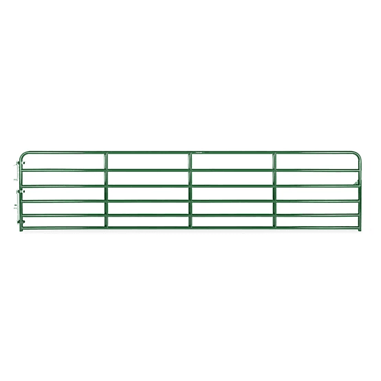 3604730.png CountyLine 18 ft. x 52 in. Tube Gate, Green - Image 1