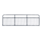 CountyLine 14 ft. x 50 in. Wire Gate, Blue