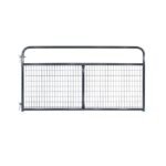 CountyLine 8 ft. x 50 in. Wire Filled Gate, Blue