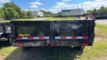 14 Foot Big Tex Low Profile with Spreader Gate Black Dump Trailer (14LD-14BK) - Image 3