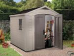 Keter Factor 8×8 Foot Large Resin Outdoor Shed - Image 3