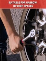 Part-driven Socket Claw Ratchet Wrench Tool Set, With Drill Socket Set Metric - Image 8