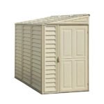 Duramax 4ft x 8ft Sidemate Vinyl Resin Outdoor Storage Shed - Image 4