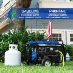 DuroMax XP5500EH 5,500 Watt Portable Dual Fuel Gas Propane Powered Generator - Image 6