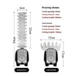 Electric Hedge Shears Dual-purpose Rechargeable Pruning Shear Mower - Image 3