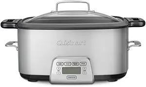 Cuisinart MSC-800 7-Quart 4-in-1 Cook Central Multicooker, Stainless Steel/Black