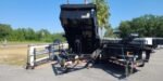 14 Foot Big Tex Heavy Duty Low Profile with Spreader Gate Black Dump Trailer (14LP-14BK6-P3) - Image 2