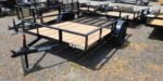 Triple Crown 6X10 Single Axle Utility Trailer | Black | U6X10G - Image 2
