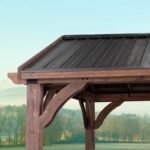Arlington 12 Ft. W X 10 Ft. D Solid Wood Patio Gazebo - Image 3