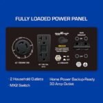 DuroMax XP5500EH 5,500 Watt Portable Dual Fuel Gas Propane Powered Generator - Image 3