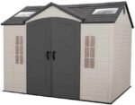 Lifetime 10′ x 8′ Outdoor Storage Shed with Carriage Doors Foundation and Installation Included. - Image 4