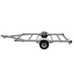 STIRLING, 4ft. x 8ft. Galvalume Kit Trailer w/8in. Wheels, Load Capacity 1000 lb, Deck Length 8 ft, Deck Width 4 ft, Model# 48-096-KO8 - Image 3