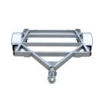 STIRLING, 4ft. x 6ft. Galvalume Kit Trailer w/8in. Wheels, Load Capacity 800 lb, Deck Length 6 ft, Deck Width 4 ft, Model# 48-072-KO8 - Image 2