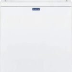 Maytag – 3.8 Cu. Ft. High Efficiency Top Load Washer with PowerWash Agitator – White