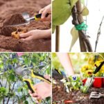 Garden Planting Tools Family Set 3-Piece Aluminum Alloy Shovel and Potting Tool Kit - Image 7