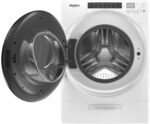 Whirlpool – 4.5 Cu. Ft. High Efficiency Stackable Front Load Washer with Steam and Load & Go XL Dispenser – White - Image 15