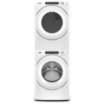 Whirlpool – 4.3 Cu. Ft. High Efficiency Stackable Front Load Washer with 35 Cycle Options – White - Image 9