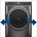 GE – 4.8 CuFt High-Efficiency Stackable Smart Front Load Washer w/UltraFresh Vent System & Microban Antimicrobial Technology – White on white - Image 2