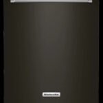 KitchenAid – Top Control Built-In Dishwasher with Stainless Steel Tub, FreeFlex Third Rack, 44dBA – Black stainless steel