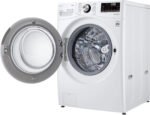 LG – 5.0 Cu. Ft. High-Efficiency Stackable Smart Front Load Washer with Steam and Built-In Intelligence – White - Image 15