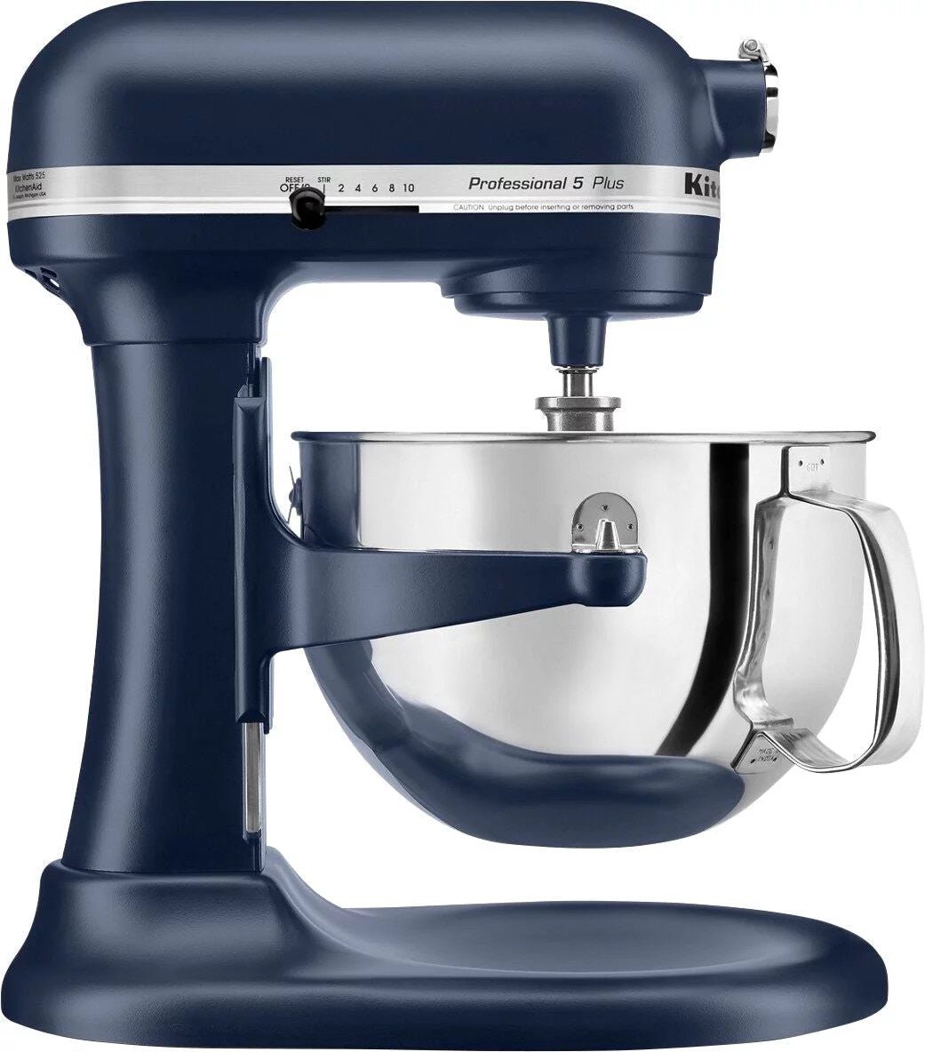 6424707_sd-1 KitchenAid – Pro 5™ Plus 5 Quart Bowl-Lift Stand Mixer – Ink Blue - Image 1