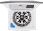 LG – 5.5 Cu. Ft. Smart Top Load Washer with TurboWash3D – White - Image 11