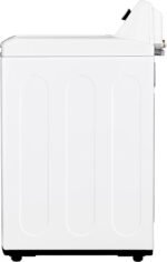 LG – 5.5 Cu. Ft. Smart Top Load Washer with TurboWash3D – White - Image 5