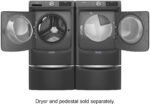 Maytag – 4.5 Cu. Ft. High Efficiency Stackable Front Load Washer with Steam and Extra Power Button – Volcano Black - Image 7