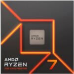 AMD – Ryzen 7 7700X 8-core – 16-Thread 4.5GHz (5.4 GHz Max Boost) Socket AM5 Desktop Processor – Silver - Image 3