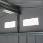 Large Outdoor Garden Storage Shed with Lockable Double Doors - Image 4