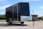 Spartan 6X10 Base Black Enclosed Cargo Trailer | Black | - Image 3