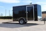 Spartan 6X10 Base Black Enclosed Cargo Trailer | Black | - Image 6