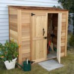 6 ft. W x 3 ft. D Grand Garden Chalet Cedar Wood Tool Shed - Image 2