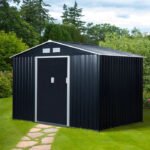 6 ft. W x 6 ft. D Metal Tool Shed