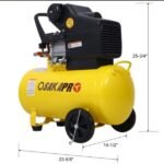 4.5HP Portable 13-Gallon Oil-Lubricated Air Compressor with Adjustable Pressure - Image 5