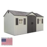 Lifetime 15 x 8 ft. Outdoor Garden Shed