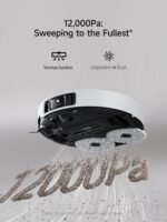Dreame X40 Ultra Robot Vacuum with 12,000Pa Suction, Liftable Mop, Self-Cleaning & Auto-Empty - Image 4