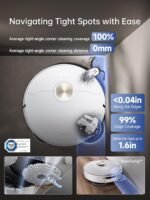 Dreame X40 Ultra Robot Vacuum with 12,000Pa Suction, Liftable Mop, Self-Cleaning & Auto-Empty - Image 3