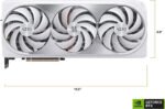 Gigabyte GeForce RTX 4080 16GB AERO OC Graphics Card, 3X WINDFORCE Fans, 16GB 256-bit GDDR6X, GV-N4080AERO OC-16GD Video Card - Image 8