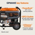 Generac 8,125 Starting Watt Portable Gas Generator – Includes Extension Cord - Image 28