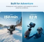 Action Camera 4K Waterproof to 52 ft with Hyper Stabilization & 3‑Hour Battery - Image 14