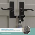 Suncast BMS8100 8 ft. x 10 ft. Tremont Resin Outdoor Storage Shed with Skylights - Image 4