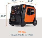 Generac 3,300-Watt Gas Powered Portable Inverter Generator – Lightweight and Compact - Image 27