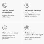 Dyson Ball Animal 3 Upright Vacuum, Corded, 290AW, De-tangling Motorbar Cleaner - Image 5