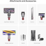 Dyson V15 Detect Cordless Vacuum Cleaner, Yellow/Nickel - Image 9