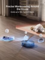 Dreame X40 Ultra Robot Vacuum with 12,000Pa Suction, Liftable Mop, Self-Cleaning & Auto-Empty - Image 15