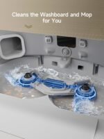 Dreame X40 Ultra Robot Vacuum with 12,000Pa Suction, Liftable Mop, Self-Cleaning & Auto-Empty - Image 7