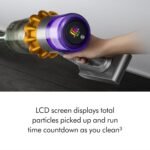 Dyson V15 Detect Cordless Vacuum Cleaner, Yellow/Nickel - Image 6