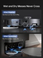 Dreame X40 Ultra Robot Vacuum with 12,000Pa Suction, Liftable Mop, Self-Cleaning & Auto-Empty - Image 14