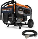 Generac 8,125 Starting Watt Portable Gas Generator – Includes Extension Cord - Image 49